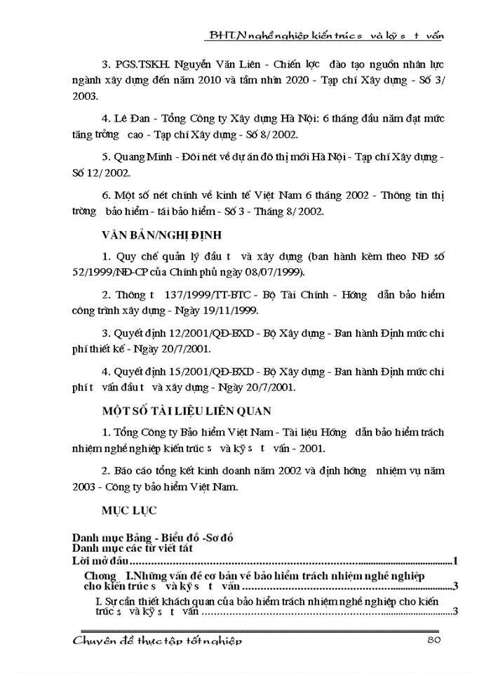 image for page Bảo hiểm trách nhiệm nghề nghiệp cho kiến trúc sư và kỹ sư tư vấn tại Công ty Bảo hiểm Hà Nội - Thực trạng và giải pháp.