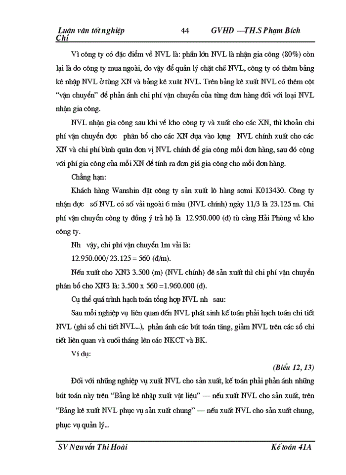 image for page Hoàn thiện công tác kế toán nguyên vật liệu tại Công ty may Thăng Long