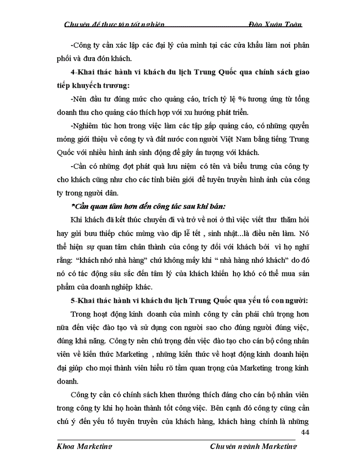 image for page Đặc điểm tâm lý khách du lịch Trung Quốc và các biện pháp Marketing-Mix nhằm tăng khả năng thu hút khách du lịch Trung Quốc tại công ty du lịch lữ hành Victortour