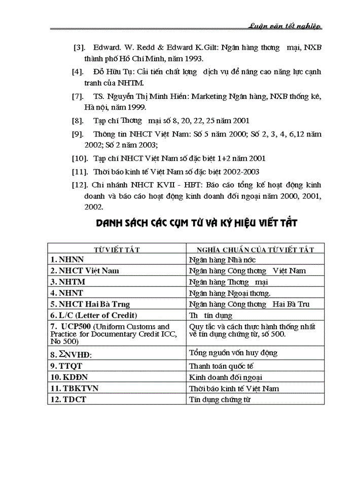 image for page Nâng cao chất lượng hoạt động thanh toán quốc tế theo phương thức tín dụng chứng từ tại Chi nhánh NHCT Hai Bà Trưng