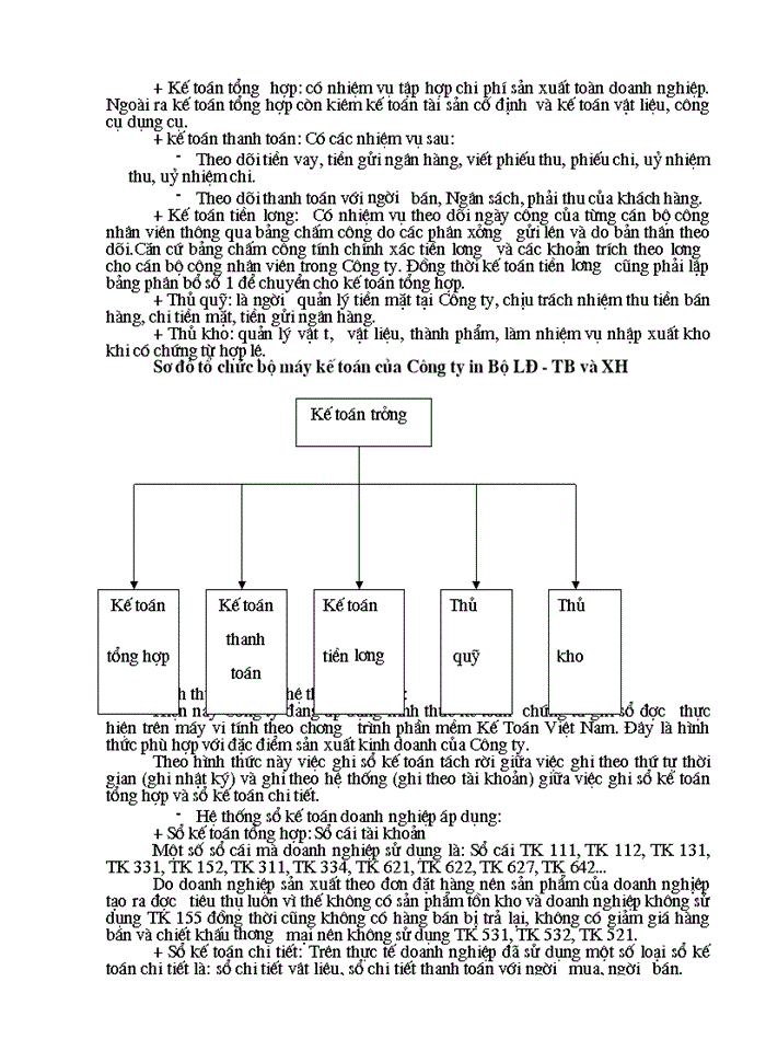 image for page Tổ chức công tác kế toán nguyên vật liệu tại công ty in Lao động – Xã hội