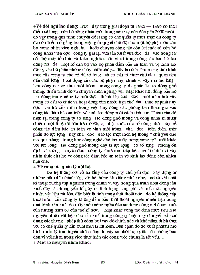 image for page Thực trạng công tác đảm bảo an toàn vệ sinh lao động tại công ty cơ khí Hà Nội