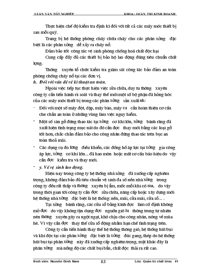 image for page Thực trạng công tác đảm bảo an toàn vệ sinh lao động tại công ty cơ khí Hà Nội