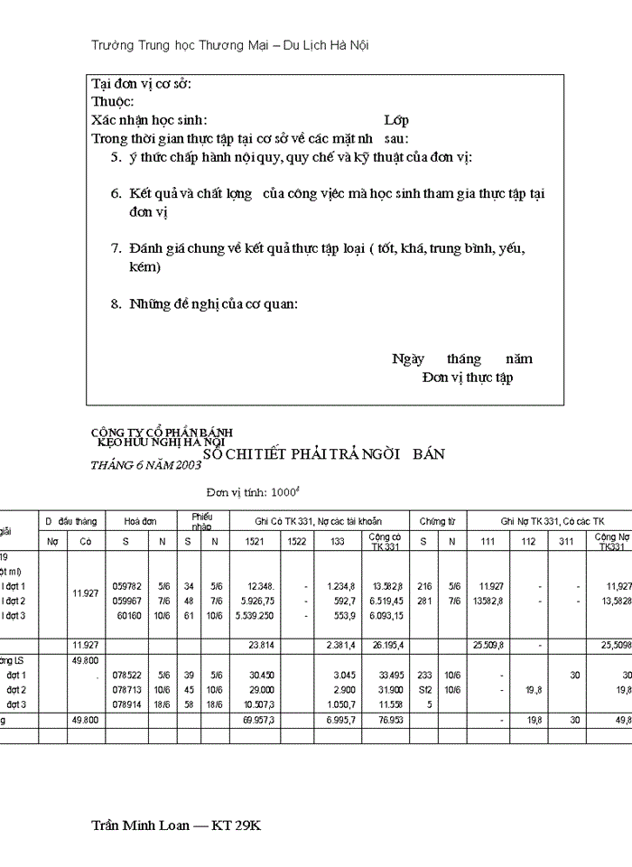 image for page Công tác hạch toán nguyên vật liệu, công cụ dụng cụ ở công ty