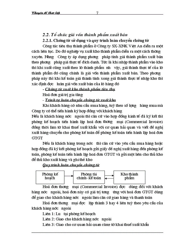 image for page Hoàn thiện công tác hạch toán tiêu thụ thành phẩm và xác định kết quả hoạt động sản xuất kinh doanh tại Công ty SX-XNK Việt An