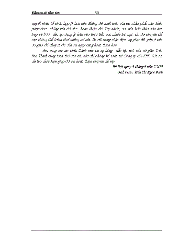 image for page Hoàn thiện công tác hạch toán tiêu thụ thành phẩm và xác định kết quả hoạt động sản xuất kinh doanh tại Công ty SX-XNK Việt An