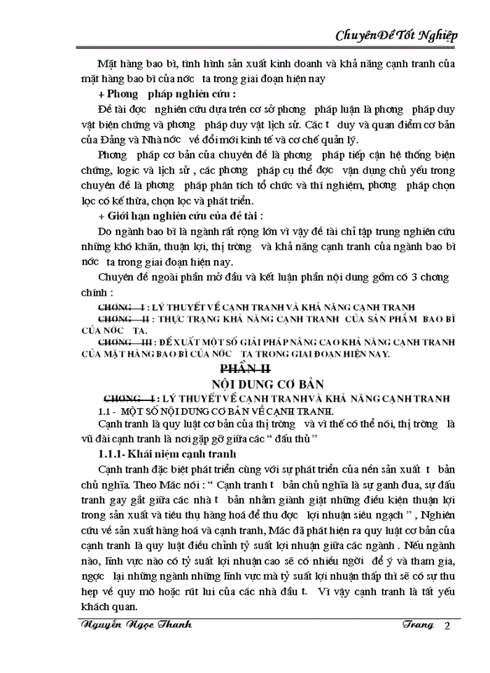 image for page Một số chính sách và giải pháp nâng cao khả năng cạnh tranh của mặt hàng bao bì của Việt Nam trong giai đoạn hiện nay