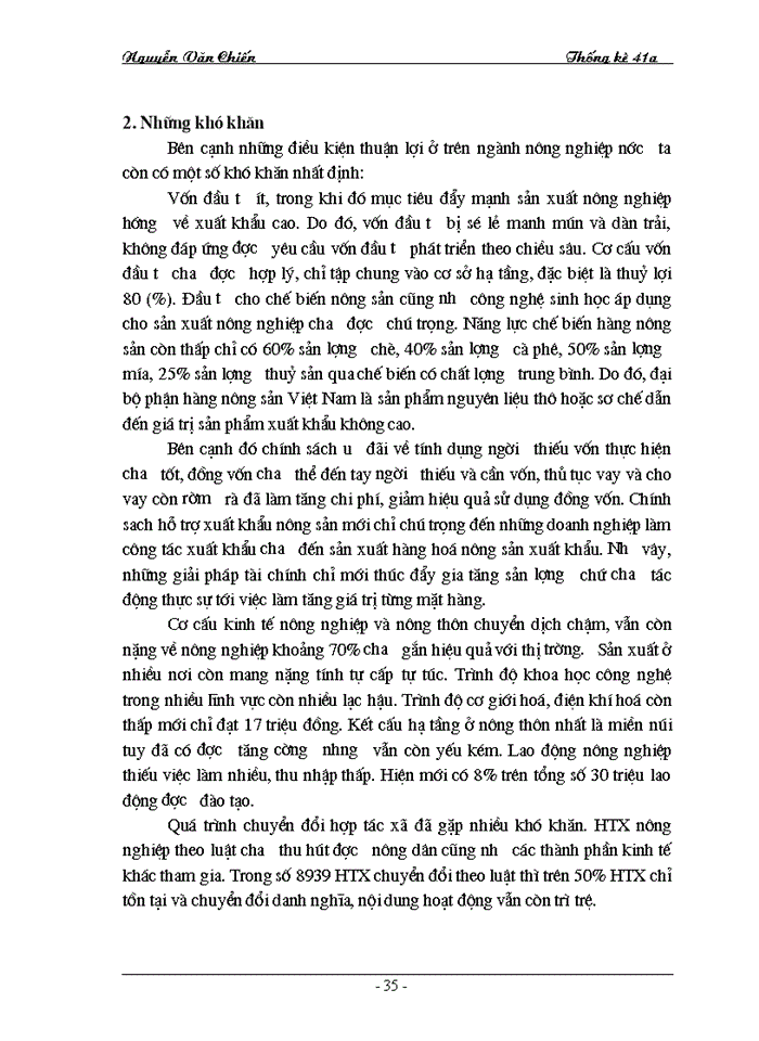 image for page Vận dụng một số phương pháp thống kê nghiên cứu sự biến động và nhân tố ảnh hưởng đến giá trị sản xuất nông nghiệp Việt Nam