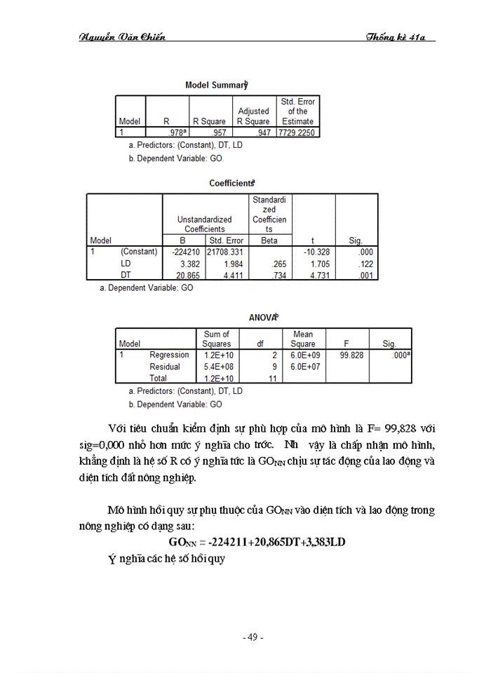 image for page Vận dụng một số phương pháp thống kê nghiên cứu sự biến động và nhân tố ảnh hưởng đến giá trị sản xuất nông nghiệp Việt Nam