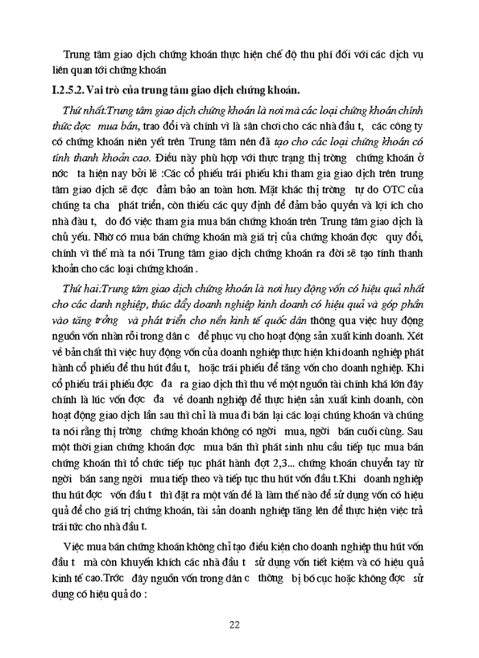 image for page Một số hoạt động của TTGDCK ở Việt Nam và kiến nghị góp phần hoàn thiện hệ thống pháp luật về TTGDCK VN