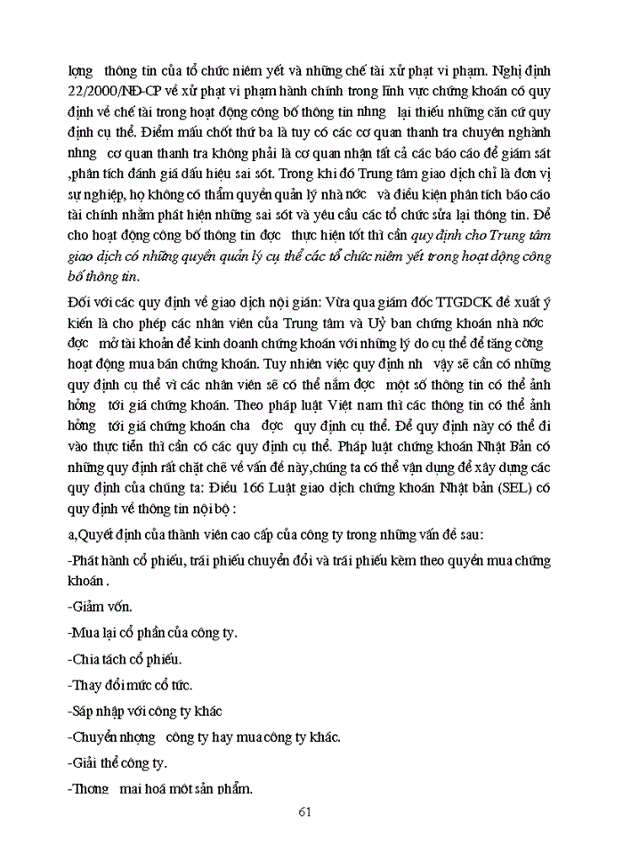 image for page Một số hoạt động của TTGDCK ở Việt Nam và kiến nghị góp phần hoàn thiện hệ thống pháp luật về TTGDCK VN