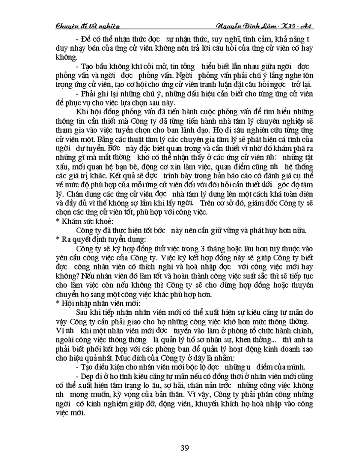 image for page Các giải pháp nhằm nâng cao chất lượng công tác tuyển dụng nhân sự ở Công ty Cổ phần Đầu tư Thương mại Bắc Hà