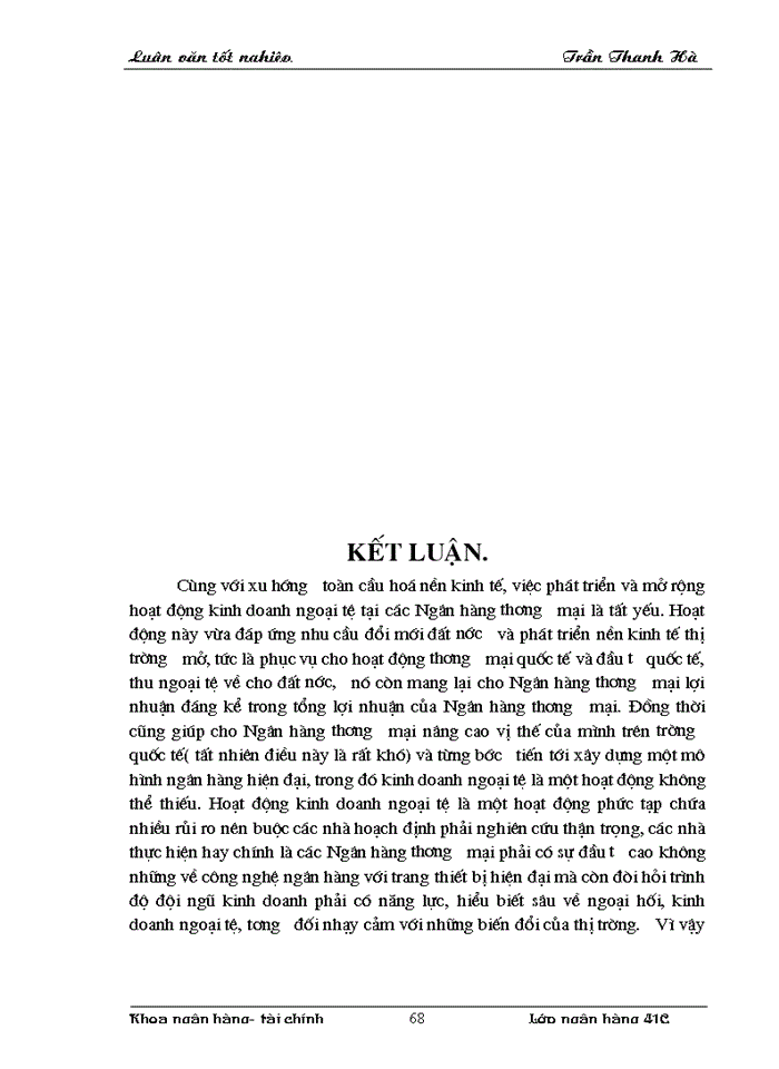 image for page Giải pháp mở rộng hoạt động kinh doanh ngoại tệ tại Sở giao dịch NHNo và PTNT Việt Na