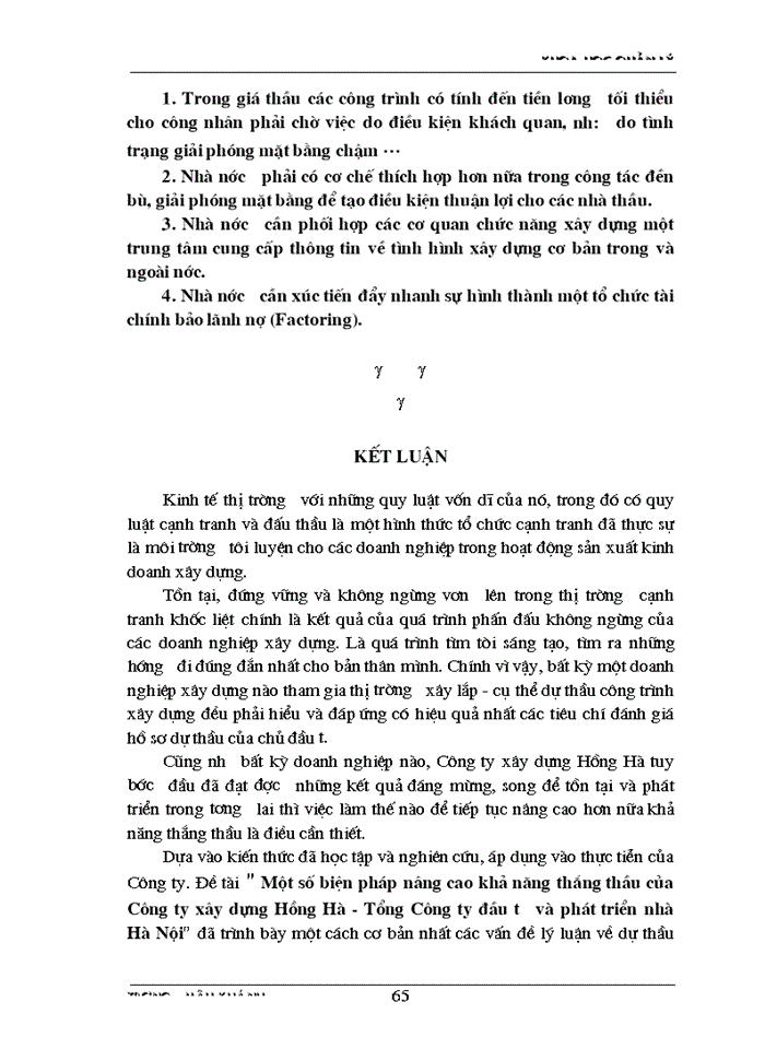 image for page Một số giải pháp nhằm nâng cao khả năng thắng thầu của công ty xây dựng hồng hà