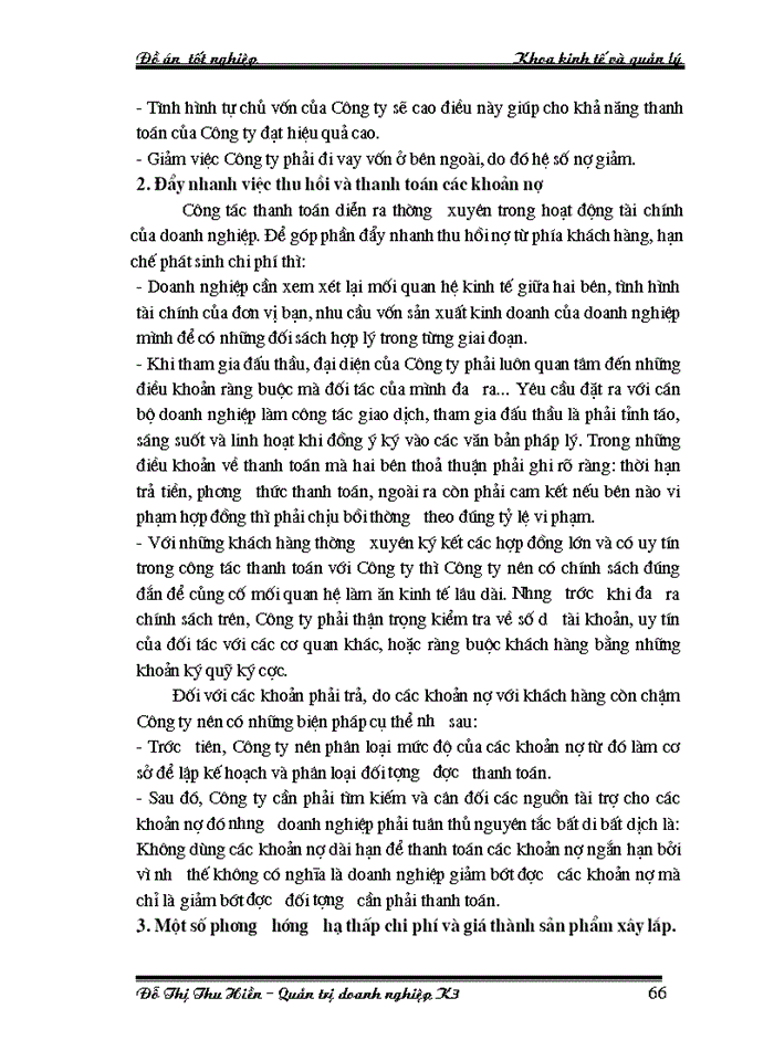 image for page Phân tích tình hình tài chính của Công ty xây dựng số 2