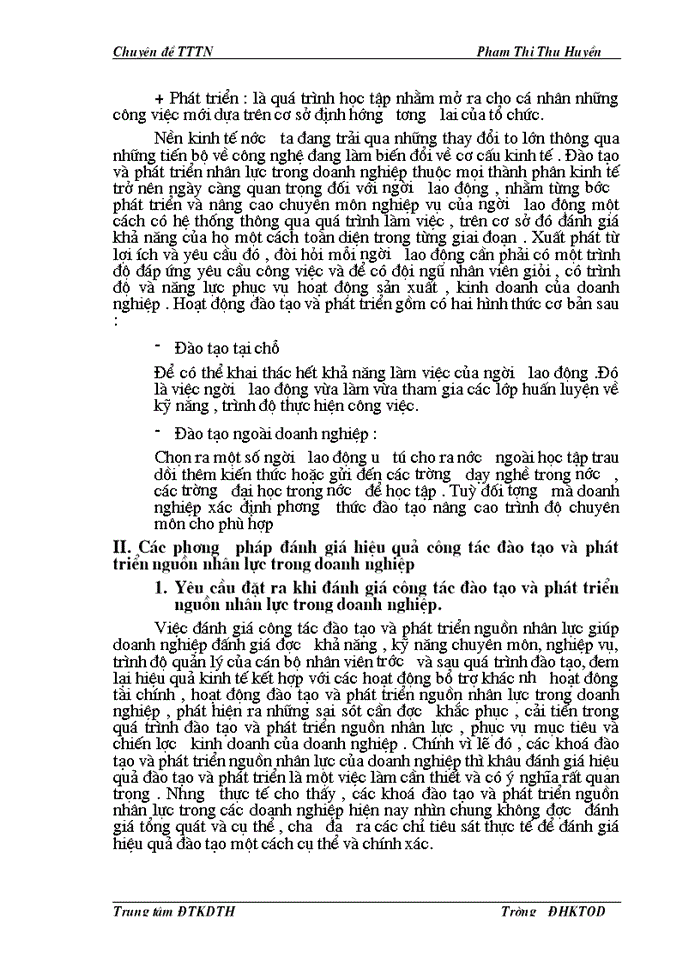 image for page Một số biện pháp nâng cao hiệu quả công tác đào tạo và phát triển nguồn nhân lực ở xí nghiệp may da- Công ty may Chiến Thắng