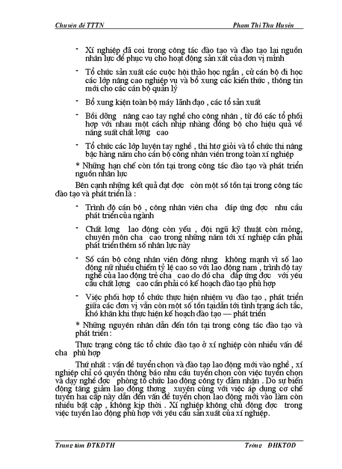 image for page Một số biện pháp nâng cao hiệu quả công tác đào tạo và phát triển nguồn nhân lực ở xí nghiệp may da- Công ty may Chiến Thắng