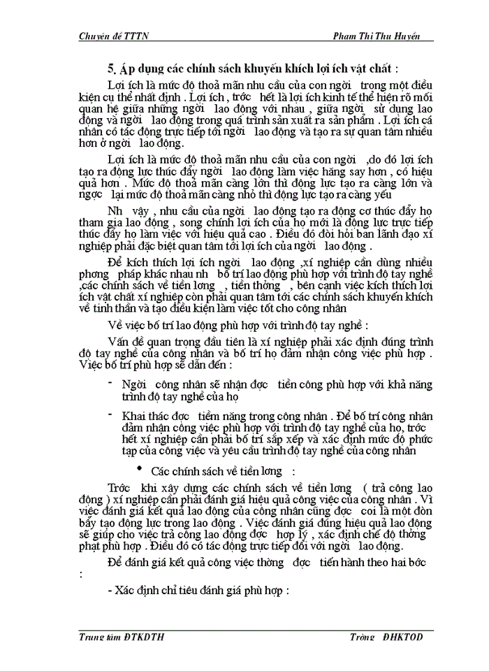 image for page Một số biện pháp nâng cao hiệu quả công tác đào tạo và phát triển nguồn nhân lực ở xí nghiệp may da- Công ty may Chiến Thắng