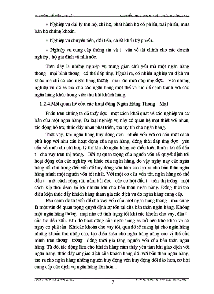 image for page Giải pháp tăng cường và nâng cao hiệu quả công tác huy động tiền gửi dân cư tại Chi nhánh Ngân hàng Công thương Hai Bà Trưng