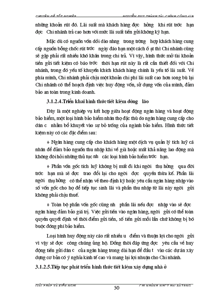 image for page Giải pháp tăng cường và nâng cao hiệu quả công tác huy động tiền gửi dân cư tại Chi nhánh Ngân hàng Công thương Hai Bà Trưng