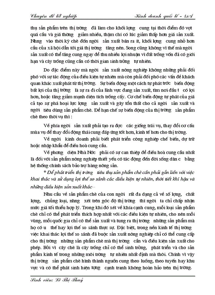 image for page Phương hướng và giải pháp nhằm mở rộng thị trường xuất khẩu chè của tổng công ty chè việt nam