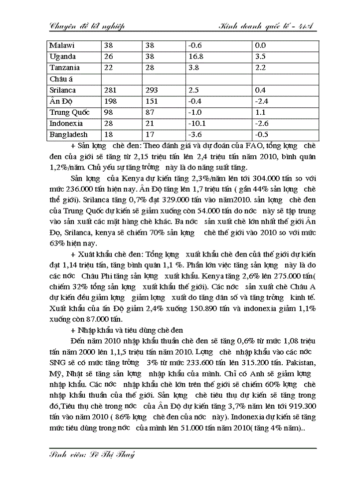 image for page Phương hướng và giải pháp nhằm mở rộng thị trường xuất khẩu chè của tổng công ty chè việt nam