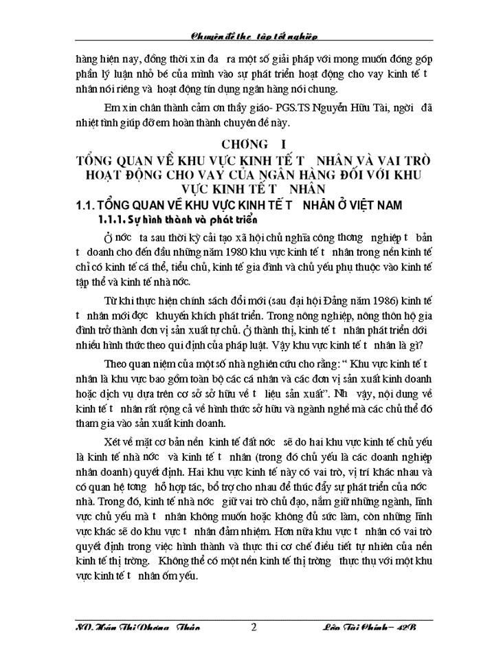 image for page Giải pháp đẩy mạnh hoạt động cho vay khu vực kinh tế tư nhân tại Hội sở Ngân hàng TMCP Kỹ Thương Việt Nam