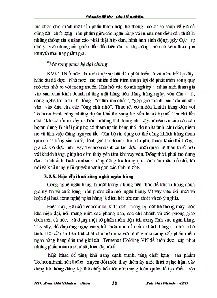 image for page Giải pháp đẩy mạnh hoạt động cho vay khu vực kinh tế tư nhân tại Hội sở Ngân hàng TMCP Kỹ Thương Việt Nam