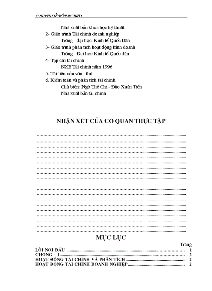 image for page Hoạt động tài chính và tăng cường hoạt động tài chính của doanh nghiệp