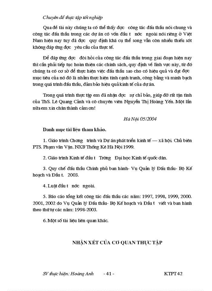 image for page Một số giải pháp nhằm nâng cao hiệu quả của công tác đấu thầu trong các dự án có vốn đầu tư nước ngoài