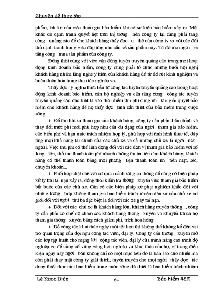 image for page Một số kiến nghị nhằm nâng cao hiệu quả kinh doanh của nghiệp vụ bảo hiểm trách nhiệm dân sự của chủ xe cơ giới đối với người thứ ba tại Bảo Việt Hà Nội