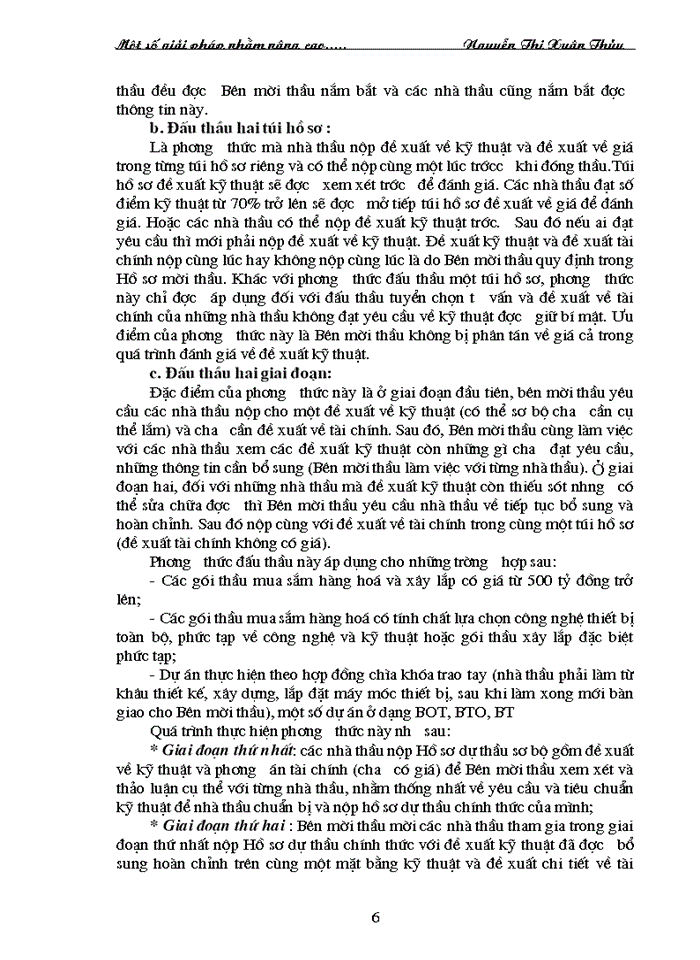 image for page Thực trạng và giải pháp nhằm hoàn thiện hoạt động đấu thầu ở Việt Nam trong giai đoạn hiện nay