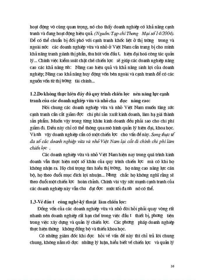 image for page Đổi mới công tác xây dựng và quản lý chiến lược kinh doanh ở các doanh nghiệp vừa và nhỏ tại Việt Nam hiện nay