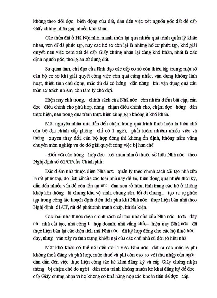 image for page Một số giải pháp nhằm đẩy nhanh tiến độ đăng ký cấp Giấy chứng nhận quyền sở hữu nhà ở và quyền sử dụng đất ở cho nhà thuộc diện Nhà nước quản lý theo chính sách cải tạo nhà cửa và công tư hợp doanh trên địa bàn Thành phố Hà Nội