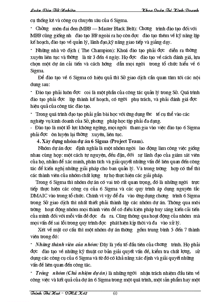 image for page Chất lượng dịch vụ tín dụng và triển khai chương trình 6 Sigma nhằm cải tiến chất lượng dịch vụ tín dụng tại Sở giao dịch NHNo & PTNT Việt Nam