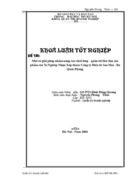 Một số giải pháp nhằm nâng cao chất lượng công tác quản trị tiêu thụ hàng hóa tại xí nghiệp nhựa xốp thuộc Công ty Điện tử  Sao Mai