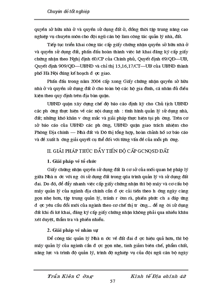 image for page Thực trạng và giải pháp nhằm thúc đẩy việc cấp giấy chứng nhận quyền sử dụng đất trên địa bàn quận Cầu Giấy, thành phố Hà Nội