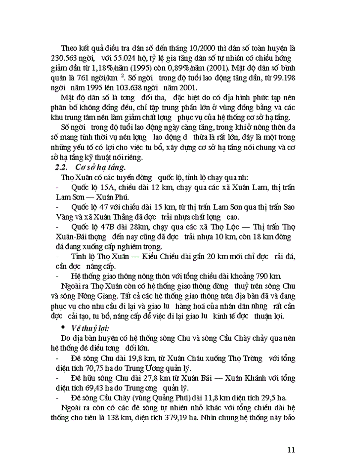 image for page Đánh giá kết quả sử dụng và một số giải pháp nâng cao hiệu quả sử dụng vốn đầu tư cho xây dựng  cơ sở hạ tầng kỹ thuật của huyện Thọ Xuân-Thanh Hoá
