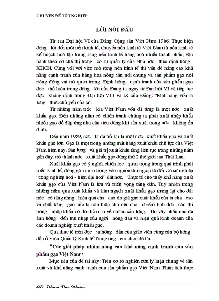 image for page Các giải pháp nhằm nâng cao khả năng cạnh tranh của sản phẩm gạo Việt Nam