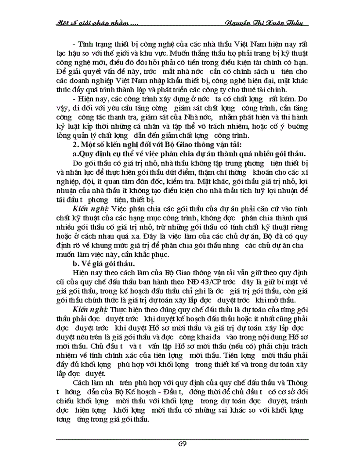 image for page thực trạng và giải pháp nhằm hoàn thiện hoạt động đấu thầu ở Công ty công trình giao thông 208