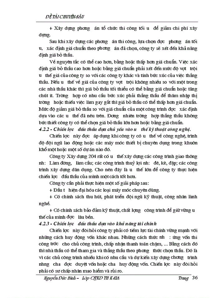 image for page Một số giải pháp hoạch định chiến lược kinh doanh ở Công ty Xây dựng 204