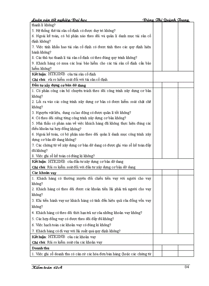 image for page Hoàn thiện quy trình đánh giá trọng yếu và rủi ro kiểm toán trong kiểm toán BCTC do Công ty cổ phần Kiểm toán và Tư vấn thực hiện