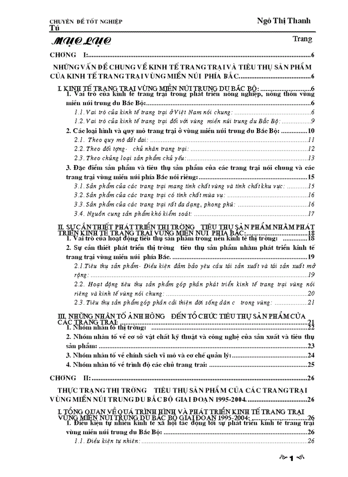 image for page Giải pháp phát triển thị trường tiêu thụ nhằm phát triển kinh tế trang trại ở vùng miền núi trung du Bắc Bộ