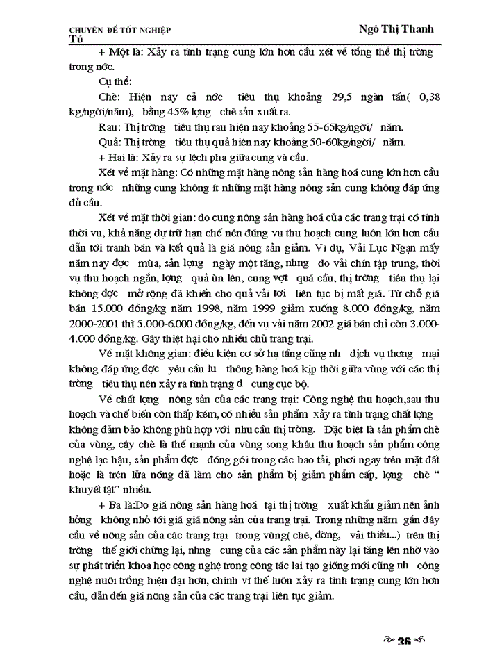 image for page Giải pháp phát triển thị trường tiêu thụ nhằm phát triển kinh tế trang trại ở vùng miền núi trung du Bắc Bộ
