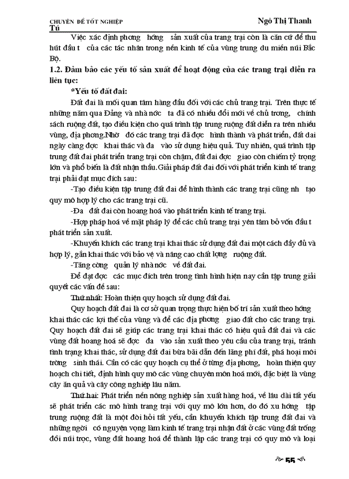 image for page Giải pháp phát triển thị trường tiêu thụ nhằm phát triển kinh tế trang trại ở vùng miền núi trung du Bắc Bộ