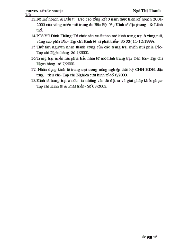 image for page Giải pháp phát triển thị trường tiêu thụ nhằm phát triển kinh tế trang trại ở vùng miền núi trung du Bắc Bộ