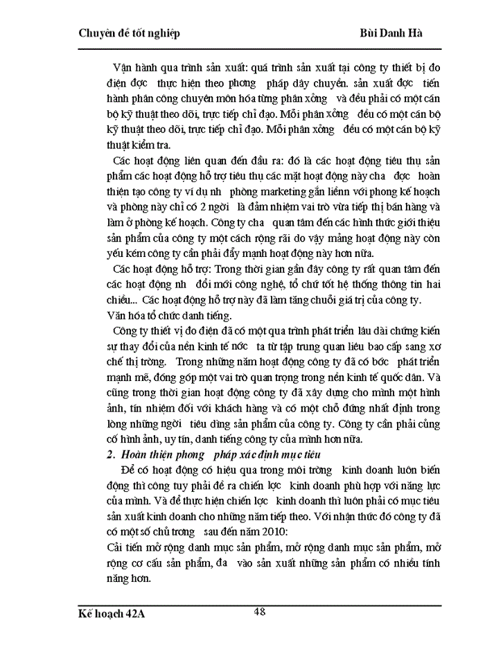 image for page Hoàn thiện công tác xây dựng chiến lược kinh doanh tại công ty thiết bị đo điện thời kỳ 2004-2010