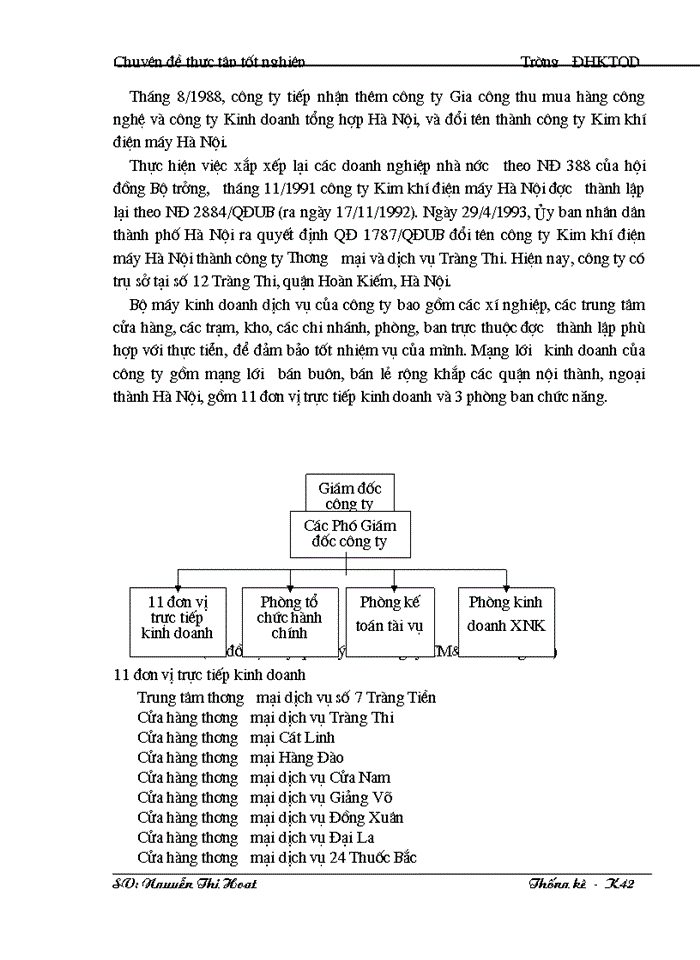 image for page Vận dụng phương pháp dãy số thời gian để phân tích biến động  doanh thu của cửa hàng TMDV Đại La từ năm 2000 đến năm 2003 và dự báo cho năm 2004