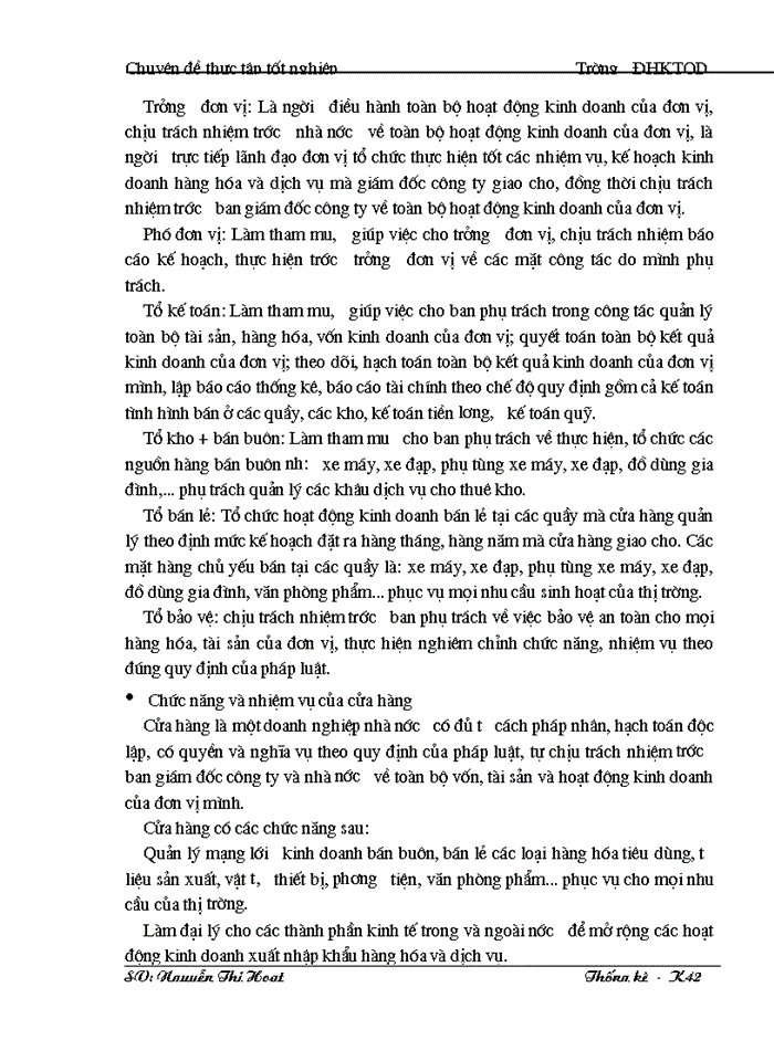 image for page Vận dụng phương pháp dãy số thời gian để phân tích biến động  doanh thu của cửa hàng TMDV Đại La từ năm 2000 đến năm 2003 và dự báo cho năm 2004