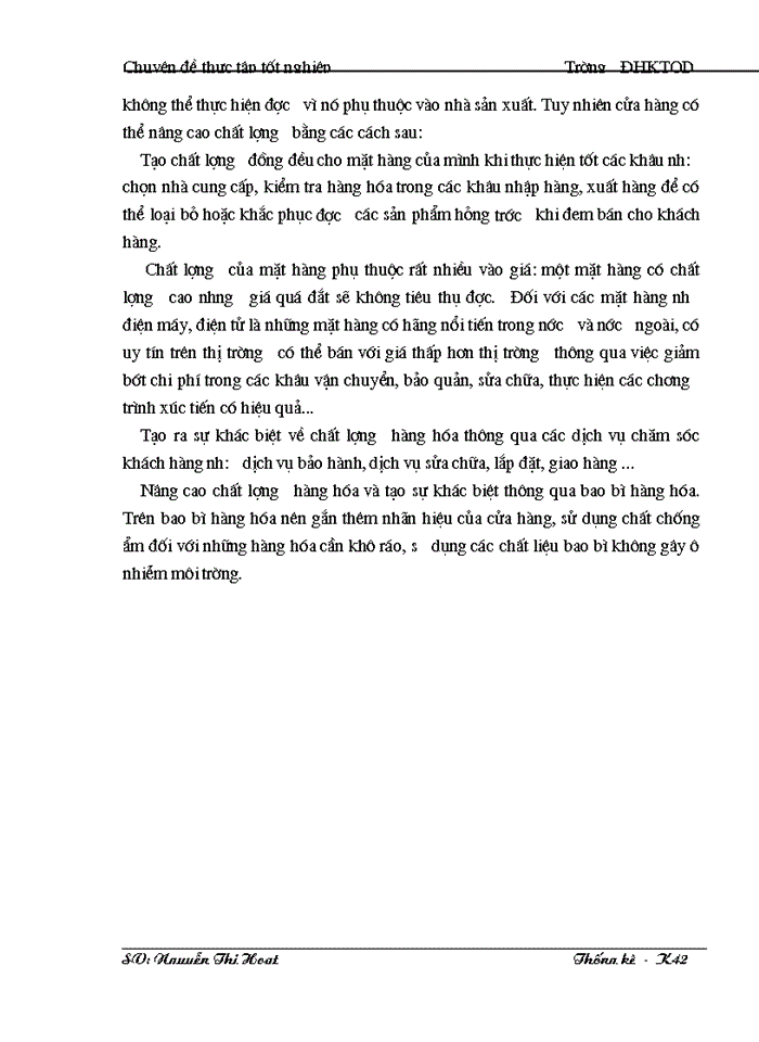 image for page Vận dụng phương pháp dãy số thời gian để phân tích biến động  doanh thu của cửa hàng TMDV Đại La từ năm 2000 đến năm 2003 và dự báo cho năm 2004